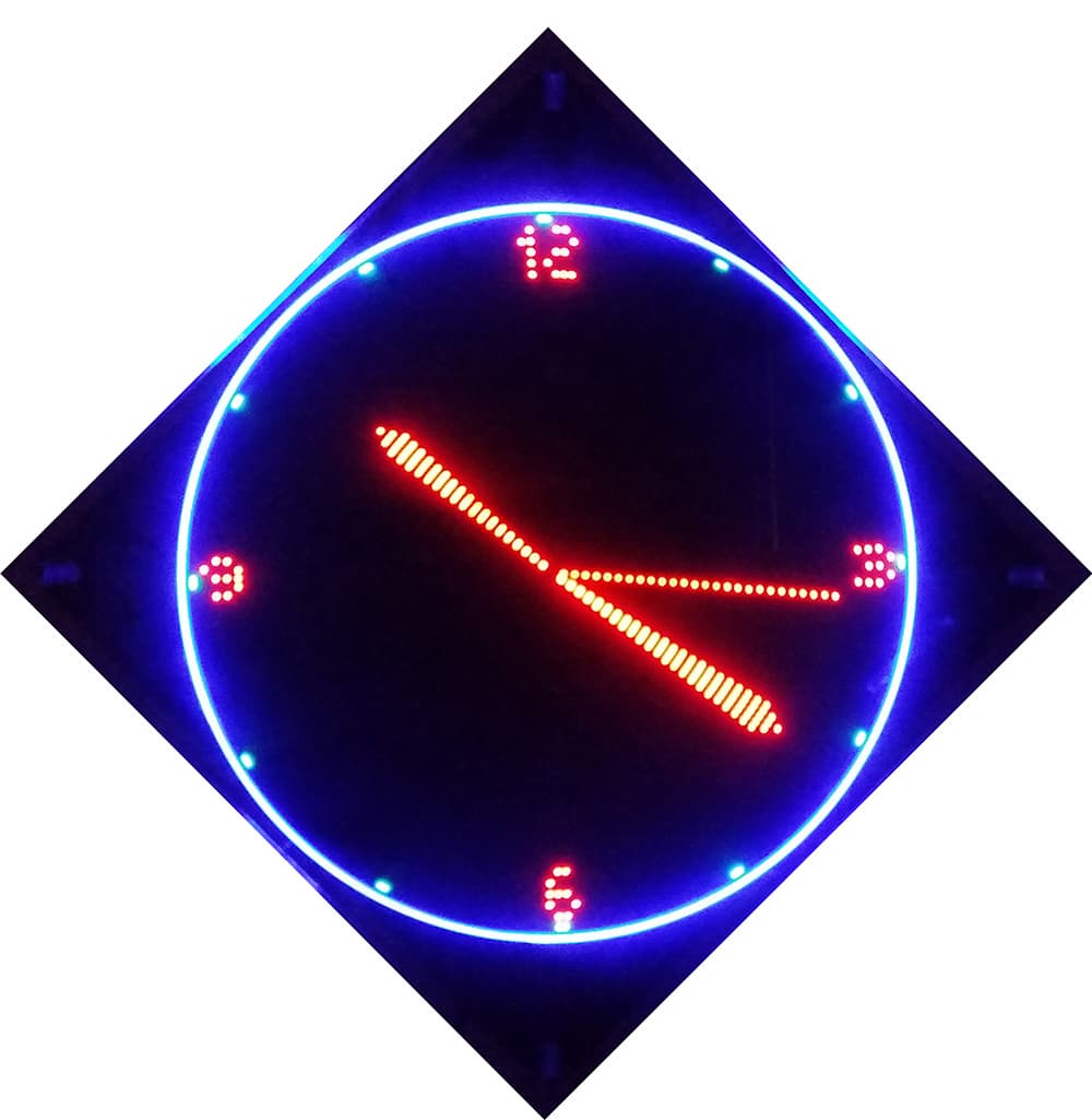 Propeller clock